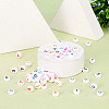 500Pcs 5 Style Initial Acrylic Beads OACR-TA0001-27-14