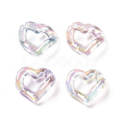 UV Plating Transparent Acrylic Linking Rings TACR-P004-02-1