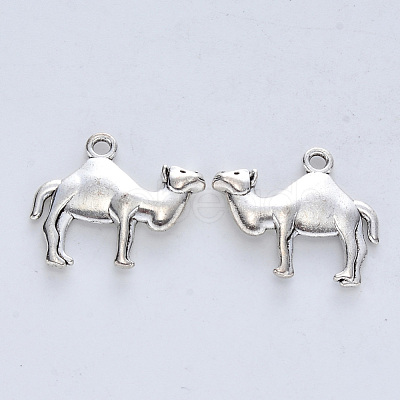 Tibetan Style Alloy Pendants TIBE-R316-112AS-RS-1