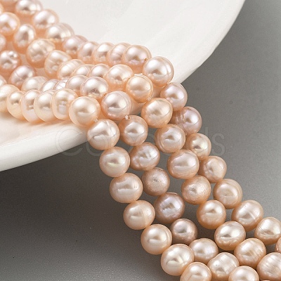 Natural Cultured Freshwater Pearl Beads Strands PEAR-C003-13A-1