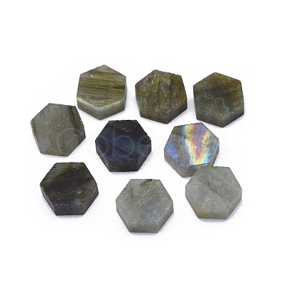 Natural Labradorite Cabochons G-L514-004-1