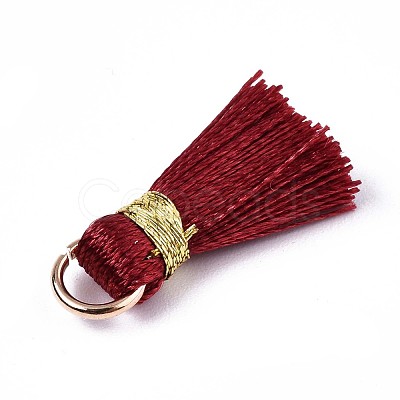 Handmade Polycotton(Polyester Cotton) Tassel Decorations FIND-R092-15-1