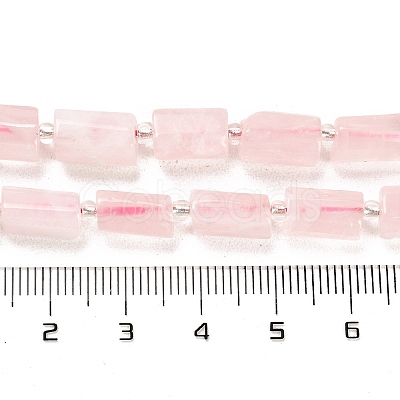 Natural Rose Quartz Beads Strands G-G068-A23-01-1