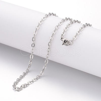 Non-Tarnish 304 Stainless Steel Necklace MAK-G004-03P-1