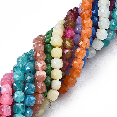 Natural Quartz Beads Strands G-S359-376-1