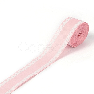 Polyester Printed Grosgrain Ribbon OCOR-I010-06A-1