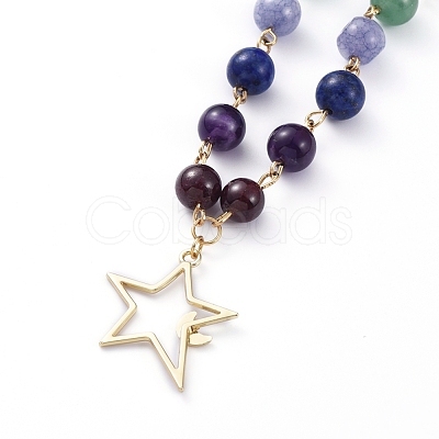 Chakra Jewelry NJEW-JN02698-03-1