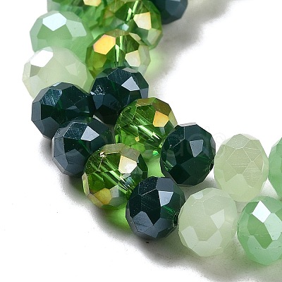 Glass Beads Strands EGLA-A034-M8mm-11-1