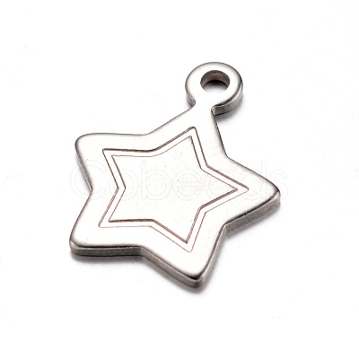 Tarnish Resistant 201 Stainless Steel Charms X-STAS-D429-45-1