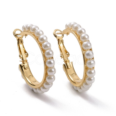 Ring Shape Stud Earrings Set EJEW-D277-08G-1