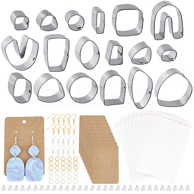 Unicraftale DIY Earring Making Finding Kit CELT-UN0001-02-1