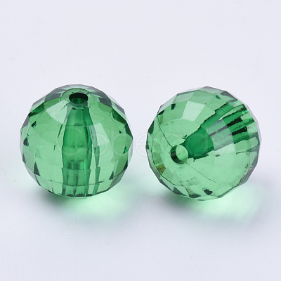 Transparent Acrylic Beads TACR-Q254-12mm-V17-1