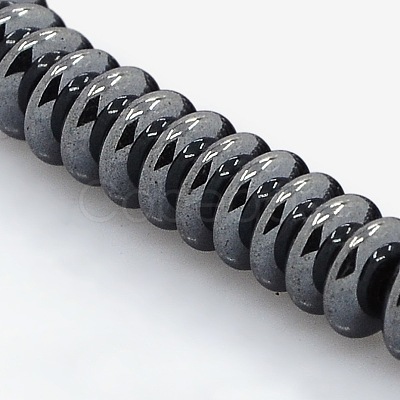 Non-magnetic Synthetic Hematite Beads Strands G-M079-08-1