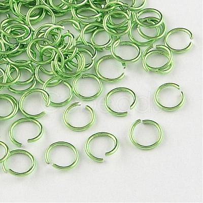 Aluminum Wire Open Jump Rings X-ALUM-R005-0.8x6-08-1