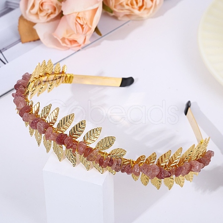 Gemstone Hair Bands PW-WG137AD-06-1