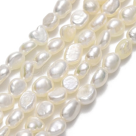 Natural Cultured Freshwater Pearl Beads Strands PEAR-A005-13B-1