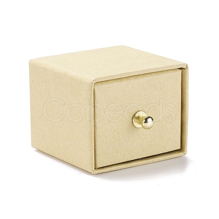 Square Paper Drawer Jewelry Set Box CON-C011-01C-1