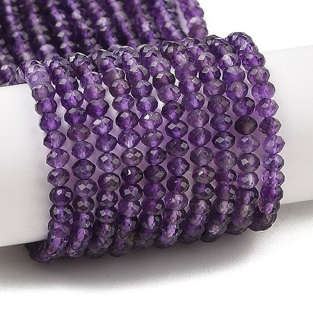 Natural Amethyst Beads Strands G-K376-B09-02-1