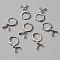 304 Stainless Steel Leverback Earring Finding, with Ice Pick Pinch Bails, Stainless Steel Color, 22mm, Pin: 0.65x0.8mm and 0.6mm