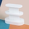 Plastic Shelf Miniature Ornaments, Micro Landscape Dollhouse Accessories, White, 130x50x115mm