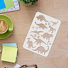 Large Plastic Reusable Drawing Painting Stencils Templates DIY-WH0202-141-3