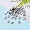 Tarnish Resistant 5-Petal Flower Smooth Surface 304 Stainless Steel Bead Caps STAS-R065-57-6