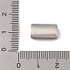 Non-Tarnish 304 Stainless Steel Slide Charms STAS-C109-21P-3