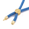 Nylon Cords Bracelet Makings Fit for Connector Charms AJEW-P116-01G-26-3