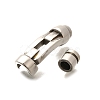 304 Stainless Steel Magnetic Clasps STAS-R140-08P-2