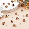 SUNNYCLUE Natural Wood Stud Earrings EJEW-SC0001-21P-5