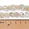 Natural Topaz Beads Strands G-P497-01E-53-5