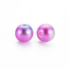 Acrylic Imitation Pearl Beads X-MACR-Q222-01C-10mm-3
