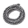 Non-Magnetic Synthetic Hematite Beads Strands G-G093-2mm-3