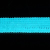 Synthetic Luminous Stone Beads Strands G-C086-01B-01-5