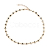 Alloy Enamel Star Link Chain Bracelets & Necklaces Jewelry Sets SJEW-JS01140-3
