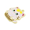 Cartoon Alloy Enamel Pendants ENAM-Z015-04G-02-2