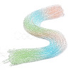 Transparent Glass Beads Strands GLAA-E036-07X-1