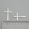 Brass Cross Pendants KK-BB11605-3
