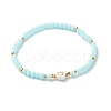 Glass Beads Stretch Bracelets Sets BJEW-JB06575-03-7