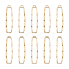 10Pcs Alloy Open Back Bezel Big Pendants PALLOY-TAG0001-01-8