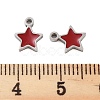 304 Stainless Steel Enamel Charms STAS-Z078-24P-3