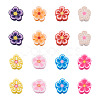 Fashewelry 200Pcs 8 Colors Handmade Polymer Clay Beads CLAY-FW0001-03-11