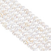 GOMAKERER 1 Strand Grade AA Natural Cultured Freshwater Pearl Beads Strands PEAR-GO0001-06-1