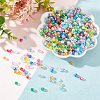 GOMAKERER 720pcs 12 Colors Eco-Friendly Transparent Acrylic Beads TACR-GO0001-01-4