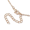 5Pcs 5 Styles Iron Cable Chains Necklaces NJEW-JN04830-6