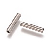 Tarnish Resistant 304 Stainless Steel Tube Beads STAS-L216-23F-P-2