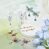 SUNNYCLUE DIY Butterfly Earring Making Kit DIY-SC0020-33-5