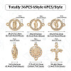 DIY Religion Jewelry Making Findings Kits DIY-TA0008-05-4