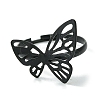 Hollow Butterfly Alloy Adjustable Rings for Women RJEW-K275-50EB-2