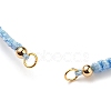 Adjustable Braided Polyester Cord Bracelet Making AJEW-JB00760-04-2